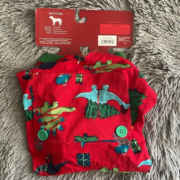 Wondershop Christmas Dinosaur Doggie Pajamas - Picture 3 of 8